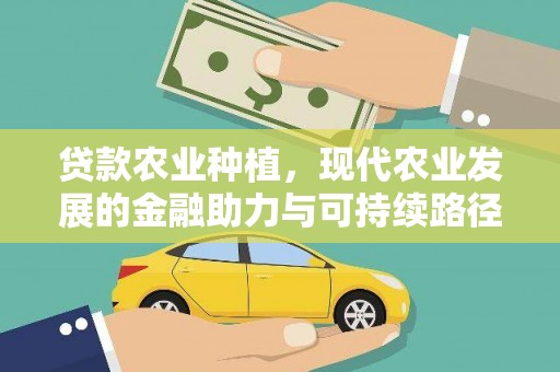 石碇贷款农业种植，现代农业发展的金融助力与可持续路径