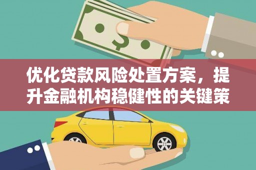 石碇优化贷款风险处置方案，提升金融机构稳健性的关键策略
