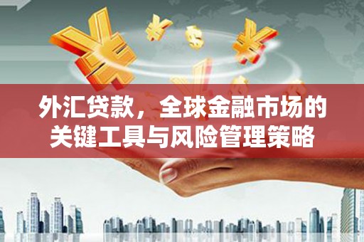石碇外汇贷款，全球金融市场的关键工具与风险管理策略