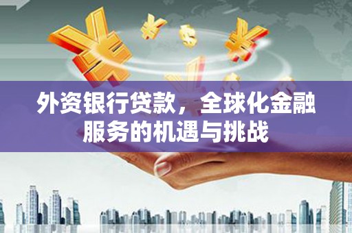 石碇外资银行贷款，全球化金融服务的机遇与挑战